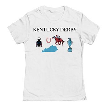 Juniors' Kentucky Derby Graphic T-Shirt