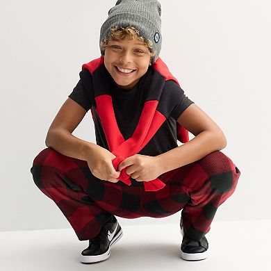Boys 8-20 Sonoma Goods For Life® Pull-On Microfleece Pants in Regular & Husky
