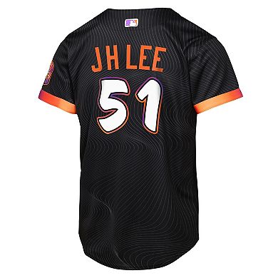 Youth Outerstuff Jung Hoo Lee Anthracite San Francisco Giants 2025 City Connect Limited Jersey