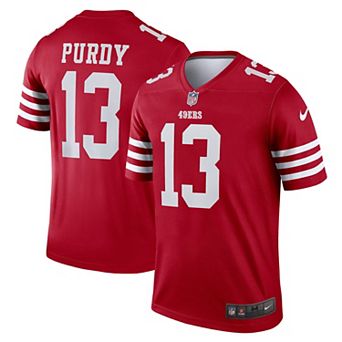Men's Nike Brock Purdy Scarlet San Francisco 49ers Team Legend Jersey
