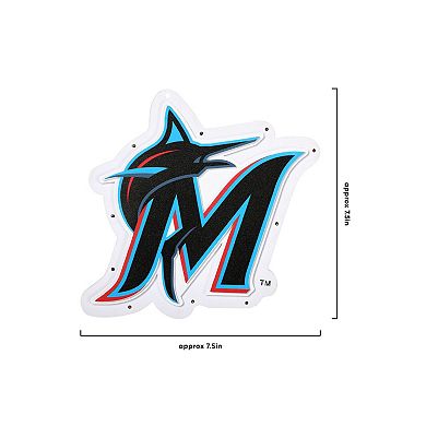 FOCO Miami Marlins Light Up Big Logo Fan Chain
