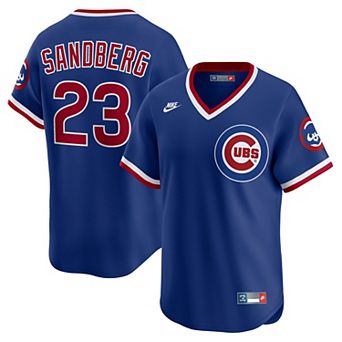 Men's Nike Ryne Sandberg Royal Chicago Cubs Throwback Cooperstown Collection Limited Jersey