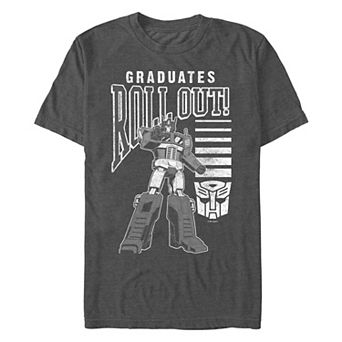 Big & Tall Transformer Graduates Roll Out Graphic Tee