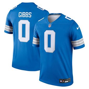Men's Nike Jahmyr Gibbs Blue Detroit Lions Team Legend Jersey