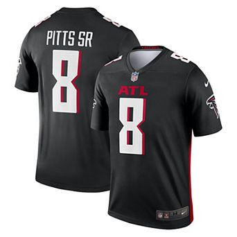 Men's Nike Kyle Pitts Sr. Black Atlanta Falcons Team Legend Jersey