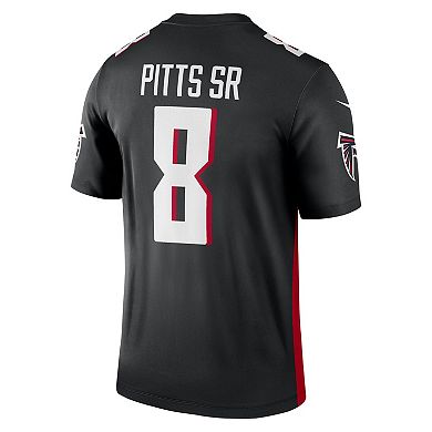 Men's Nike Kyle Pitts Sr. Black Atlanta Falcons Team Legend Jersey