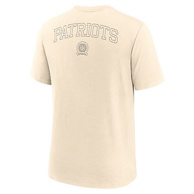 Men's Nike Cream New England Patriots Glory Tri-Blend T-Shirt