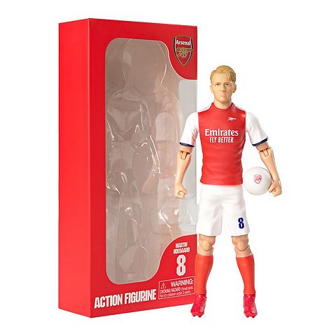 Детские фигурки BanboToys Arsenal Martin Odegaard Collectible 8-Inch Soccer Action Figure