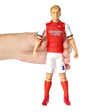 BanboToys Arsenal Martin Odegaard Collectible 8" Soccer Action Figure