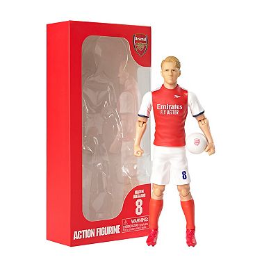 BanboToys Arsenal Martin Odegaard Collectible 8" Soccer Action Figure