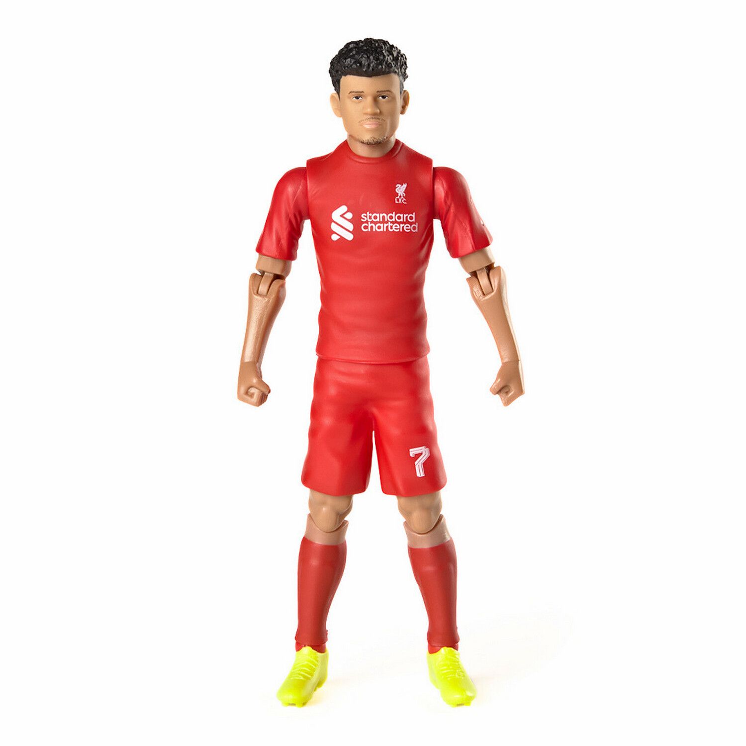 Детская фигурка BanboToys Liverpool Luis Diaz 8-Inch Collectible Soccer Action Figure — фото 2