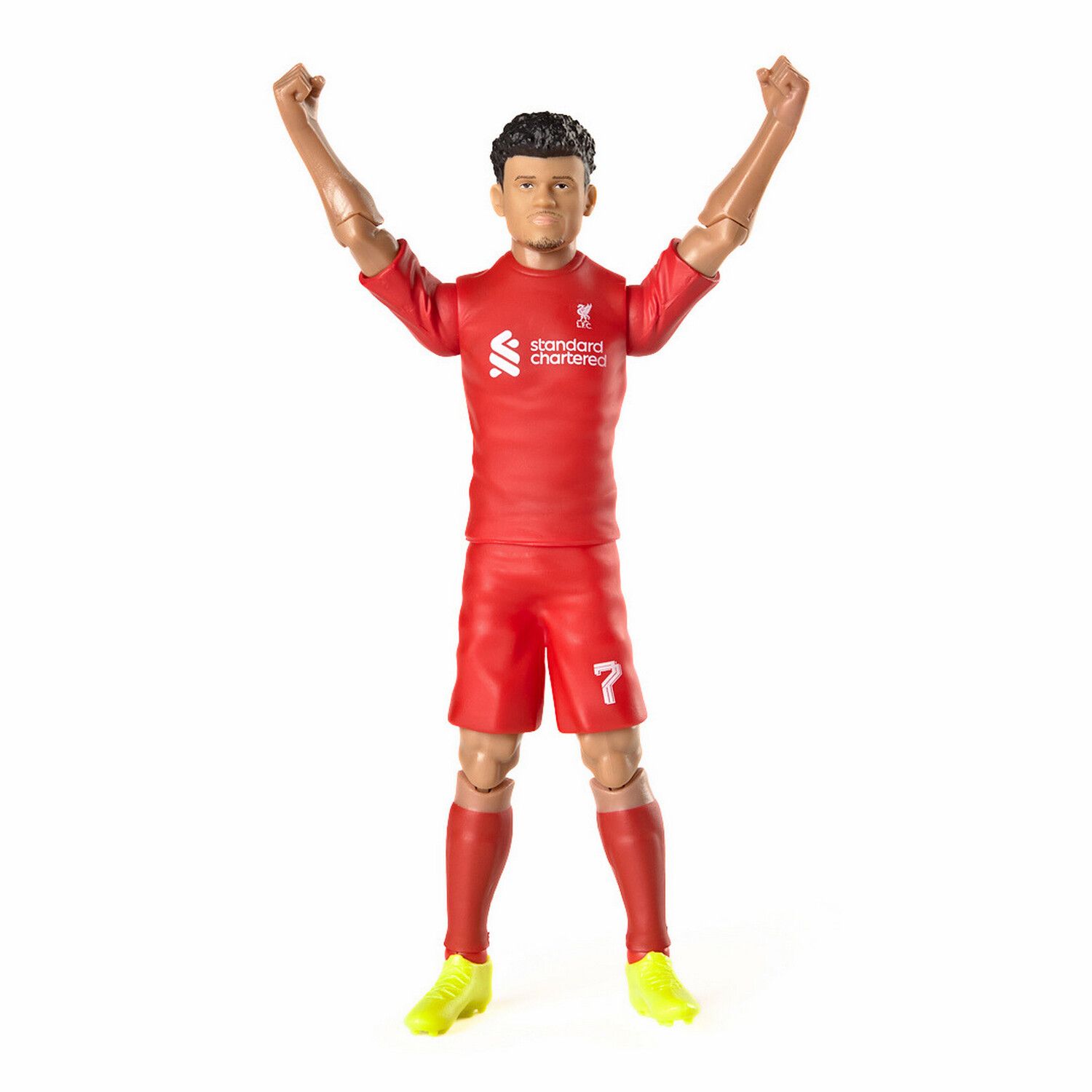Детская фигурка BanboToys Liverpool Luis Diaz 8-Inch Collectible Soccer Action Figure — фото 5