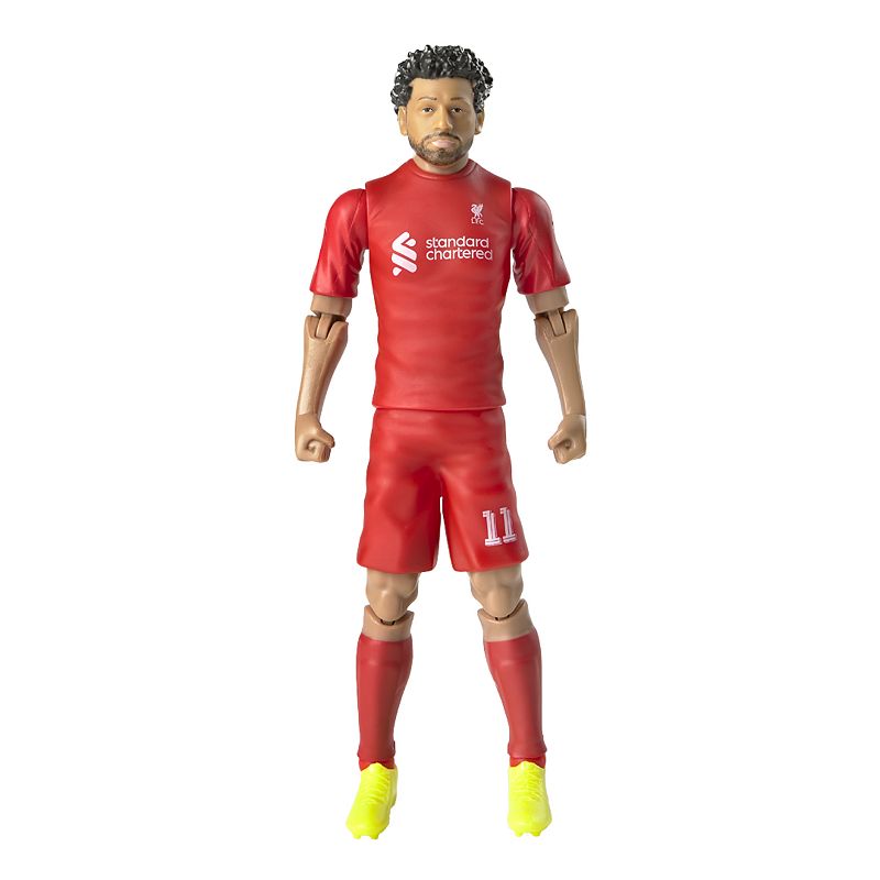 BanboToys SOCKERS Liverpool Salah Collectible Soccer Action Figure 8″, Multi