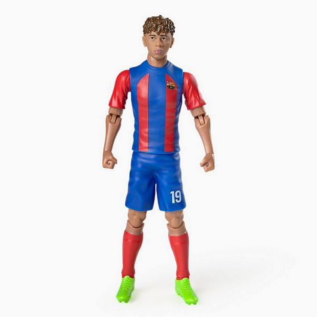 SS FC Barcelona Real Madridフィギュア 4体 BanboToys SOCKERS FC Barcelona Lamine Yamal Collectible Soccer