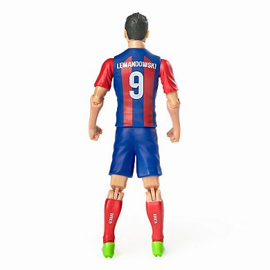 BanboToys FC Barcelona Lewandowski Collectible 8-Inch Soccer Action Figure