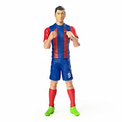 BanboToys FC Barcelona Lewandowski Collectible 8-Inch Soccer Action Figure