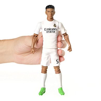 BanboToys Real Madrid Bellingham 8" Collectible Soccer Action Figure