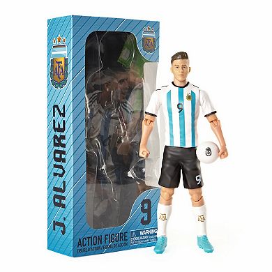 BanboToys Julian Alvarez 8" Collectible Soccer Action Figure