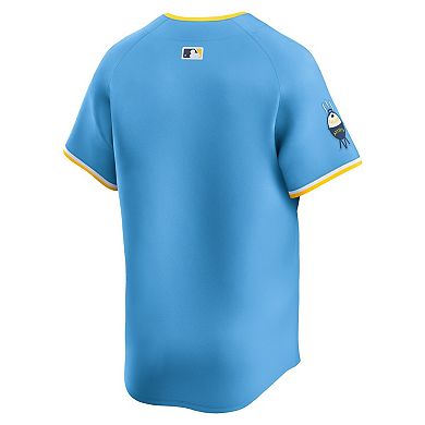 Men's Nike Light Blue Milwaukee Brewers City Connect Limited Jersey