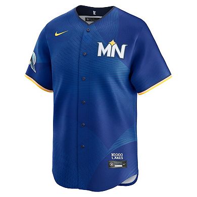 Men's Nike Royal Minnesota Twins City Connect Limited Jersey