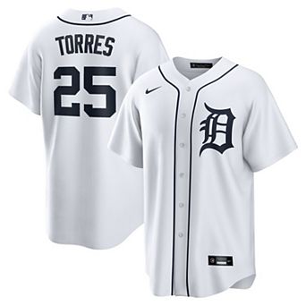 Men's Nike Gleyber Torres White Detroit Tigers Home Replica Jersey