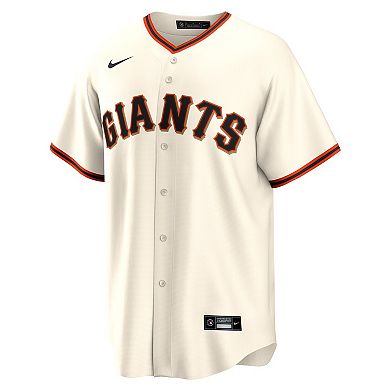 Men's Nike Heliot Ramos Cream San Francisco Giants Home Replica Jersey