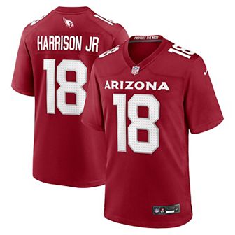 Men's Nike Marvin Harrison Jr. Cardinal Arizona Cardinals Player Game Jersey