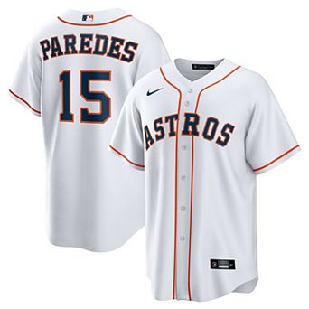 Men's Nike Isaac Paredes White Houston Astros Home Replica Jersey