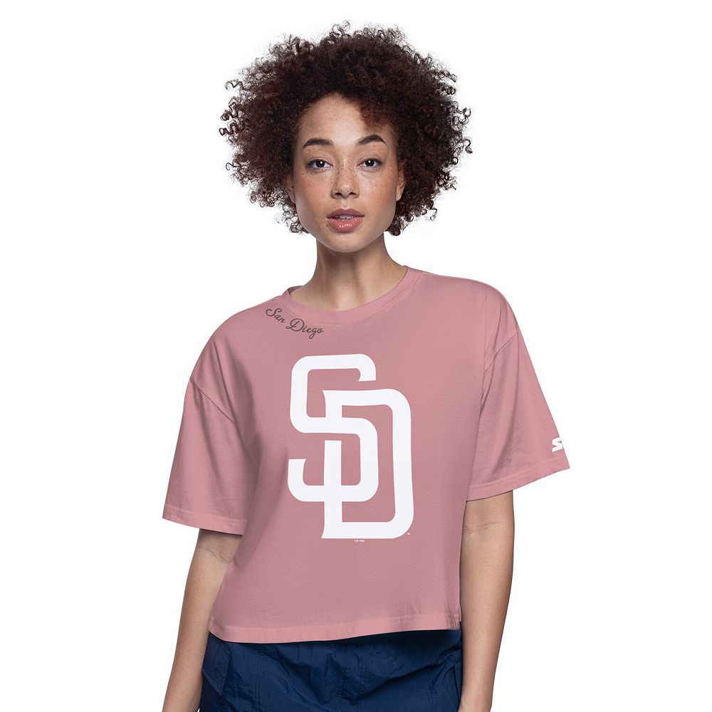 Women's Starter Pink San Diego Padres Play the Ball Boxy