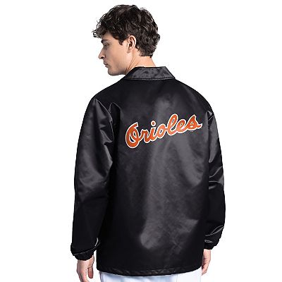 Men's Starter Black Baltimore Orioles Cooperstown Collection Point