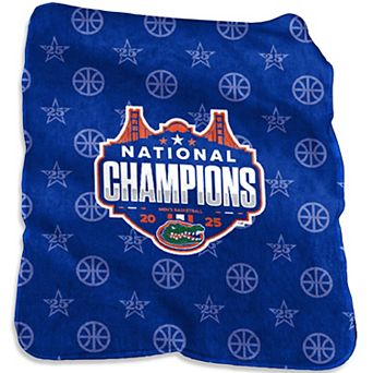 Florida Gators 2025 NCAA Men's Basketball National Champions 50�۝ x 60�۝ Silk Touch Throw Blanket
