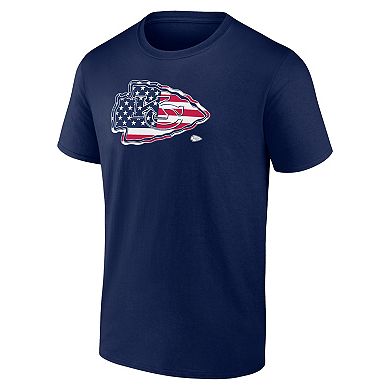 Men's Navy Kansas City Chiefs Americana T-Shirt