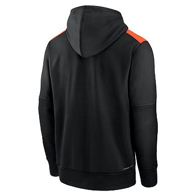 Men's Nike Black San Francisco Giants 2025 City Connect Authentic Collection Performance Pullover Hoodie
