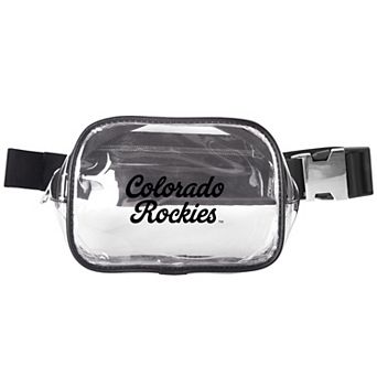 Colorado Rockies Clear Belt Bag