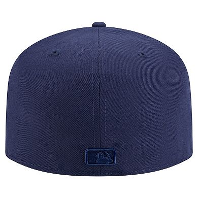 Men's New Era Navy Minnesota Twins Color Pack A-Frame 59FIFTY Fitted Hat