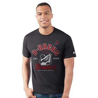 Men's Starter Black Arizona Diamondbacks Prime Time Batter T-Shirt