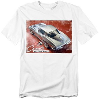 Big & Tall Original & Unrestored Corvette Stingray Graphic Tee