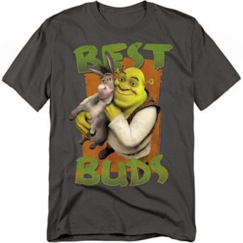 Big & Tall Original & Unrestored Shrek Buds Graphic Tee
