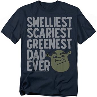 Big & Tall Original & Unrestored Shrek Dad Graphic Tee