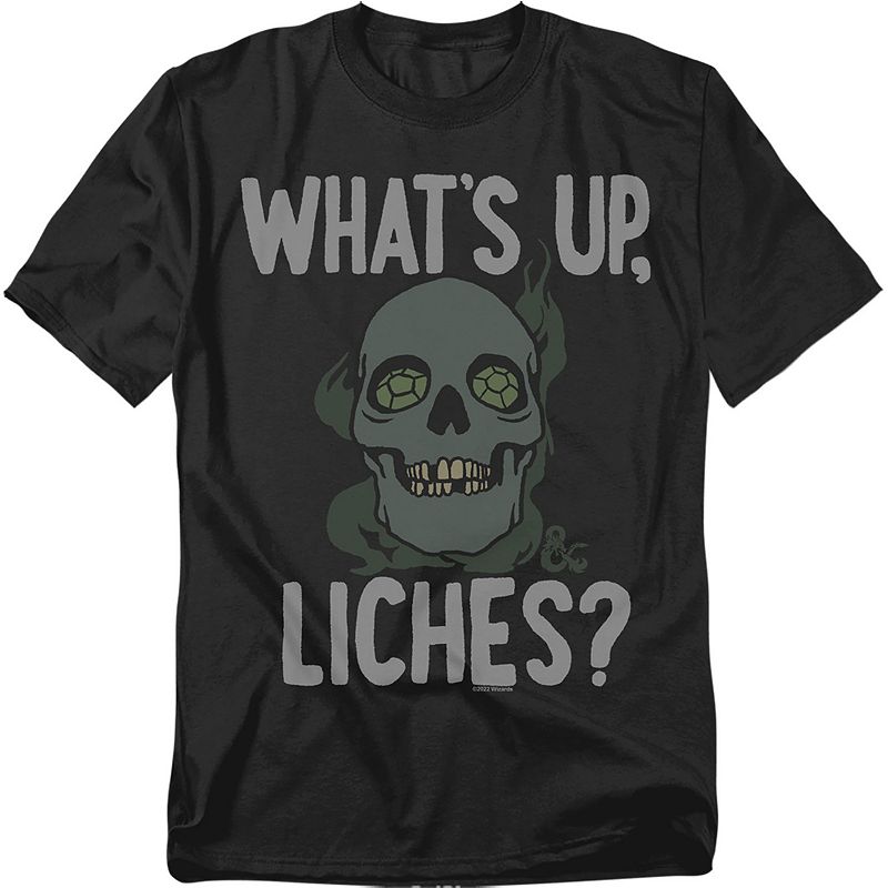 Big & Tall Original & Unrestored Dungeons And Dragons Whats Up Liches Graphic Tee, Men's, 