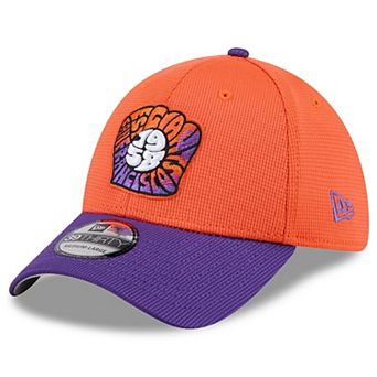 Men's New Era Orange/Purple San Francisco Giants 2025 City Connect Batting Practice 39THIRTY Flex Hat