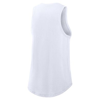 Women's Nike White Texas Rangers City Connect Tricode High Neck Dri-FIT Tank Top
