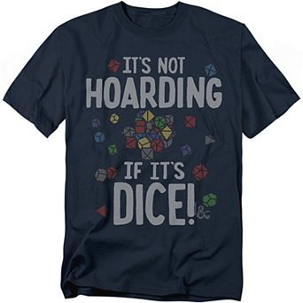 Big & Tall Original & Unrestored Dungeons And Dragons Hoarding Graphic Tee