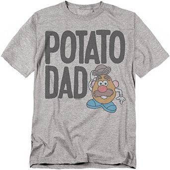Big & Tall Original & Unrestored Mr. Potato Head Potato Dad Graphic Tee