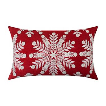 St. Nicholas Square® Snowflake Decorative Throw Pillow
