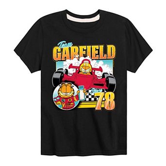 Boys 8-20 Garfield Racing Team Garfield Graphic Tee