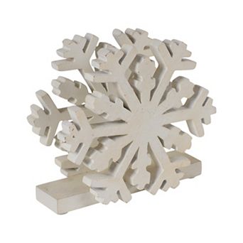 St. Nicholas Square® Snowflake Wood Napkin Holder