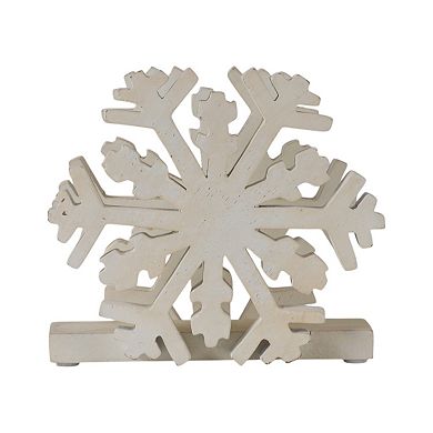 St. Nicholas Square® Snowflake Wood Napkin Holder