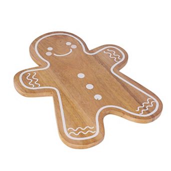 St. Nicholas Square® Gingerbread Man Wood Serve Board