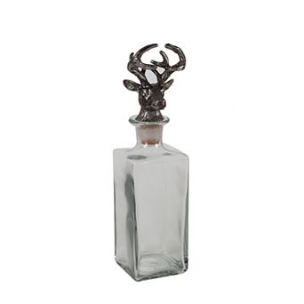 St. Nicholas Square® Woodland Stag Glass Decanter